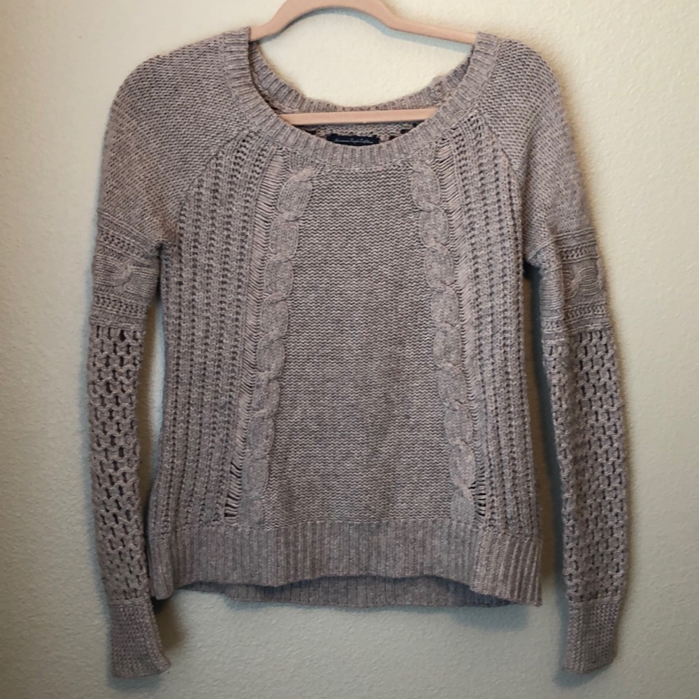3 American Eagle Sweaters. Worn a few times. Clean